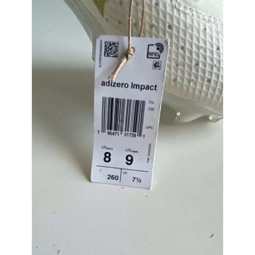 Adidas Adizero Chaos Speed Coronation Gold Metallic Cleats IG5907 Men 8‎ Women 9